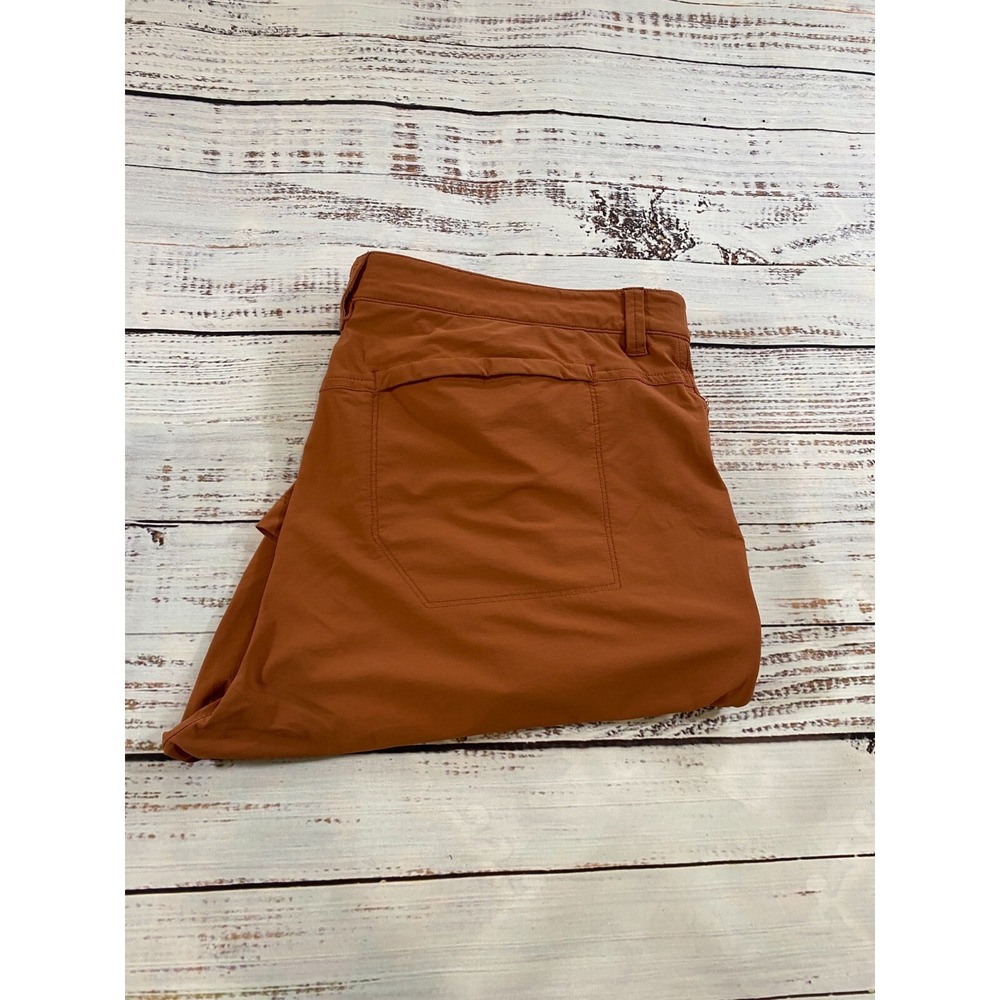 Orvis Brown Pants Womens Stretch‎ Zip Fly Pockets High Rise Straight Leg Classic